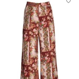💓Firm Price💓High Waist Palazzo  Patchwork Print Pant Multi  Sizes: S,M,L